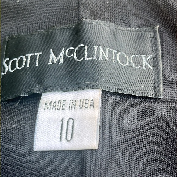 Scott McClintock vintage classy strapless gown 8 - Picture 7 of 12